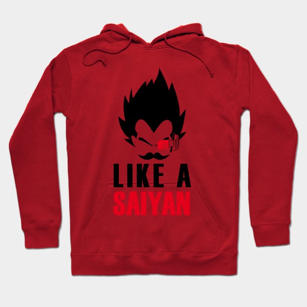 Like a Saiyan Hoodie by karlangas